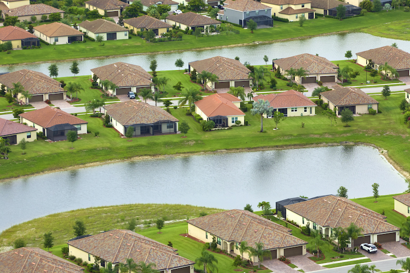 Retention pond cleaning